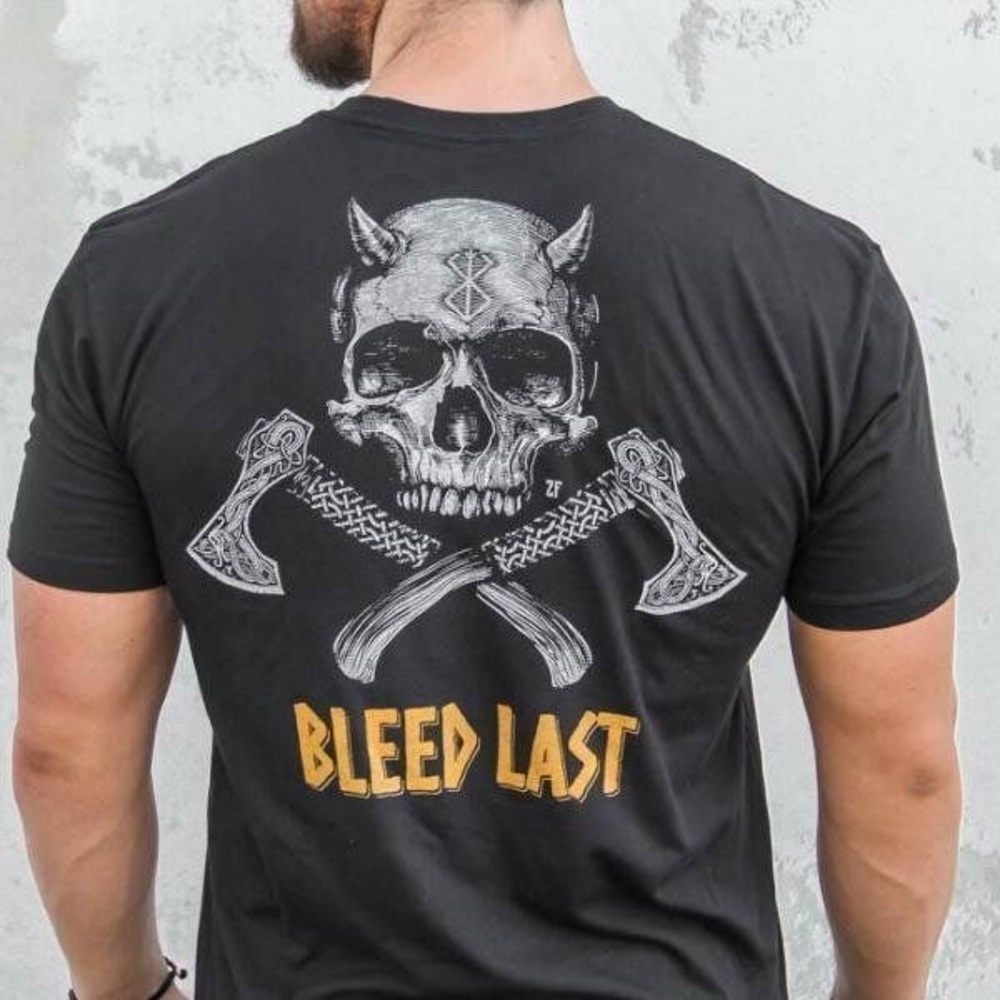 Zero Foxtrot "Bleed Last" Graphic T-Shirt ⚡🖤‎